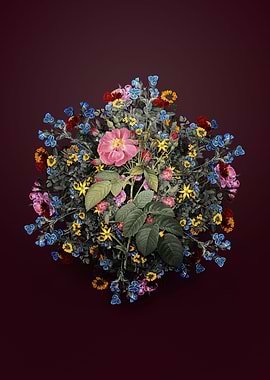 Harsh Downy Rose Wreath