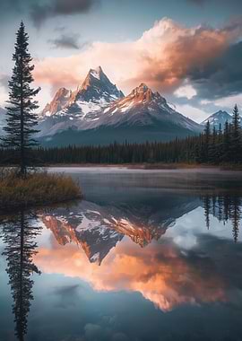 Reflection in Rockies