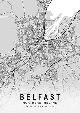 Belfast Light Map