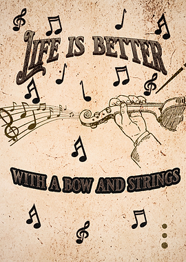 Vintage Violin Lover