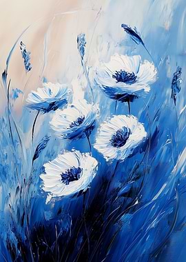 cornflower Painting