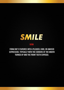 smile definition textart
