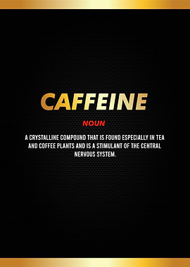 cafeine definition textart