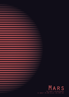 Optical illusion Mars