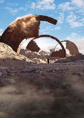 Metal Circle Ruins