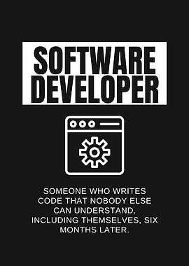 SOFTWARE DEVELOPER FUNNY