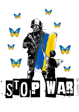 Stop war in Ukraine child
