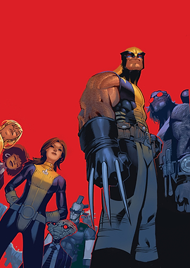 X-Men Stylized Group