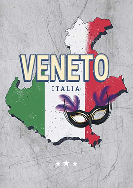 Veneto Italy Region Map