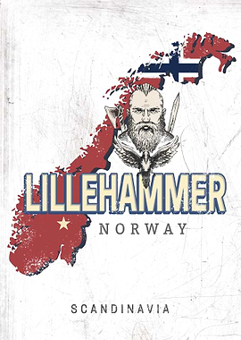 Lillehammer Norway Map