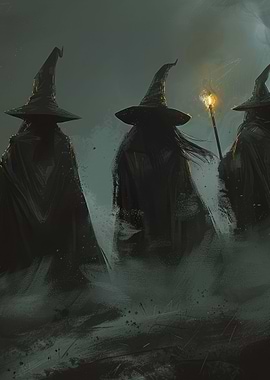 Three Witches of Halloween