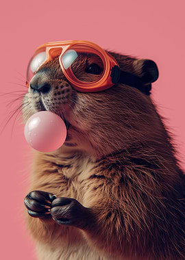 Beaver bubblegum