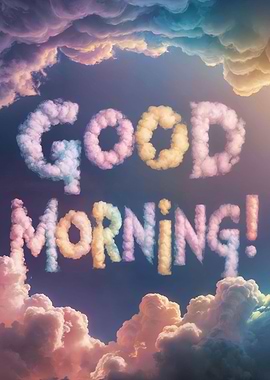 Good Morning Cloud Art