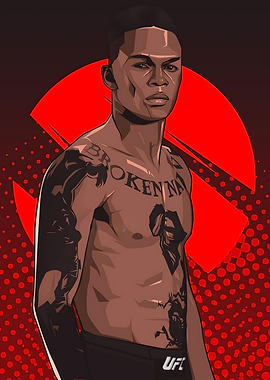 israel adesanya poster