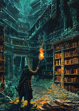 Ruined Library Exploration