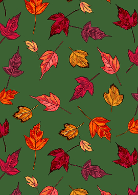 Autumn Leaves Pattern