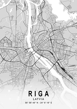 Riga Light Map