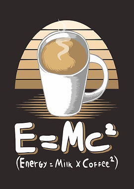 Milk coffee glass retro