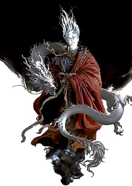 Dragon and Monk