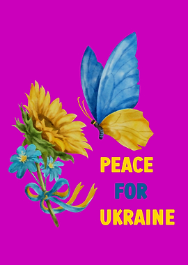 Peace for Ukraine Sunflower