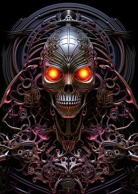 Cybernetic Skull