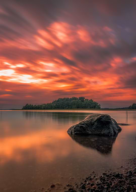 Naantali Lake Sunset