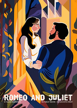 Romeo and Juliet Play Poster