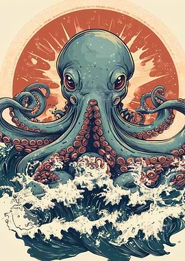 Octopus Rising