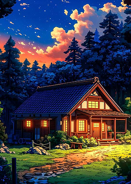 Cozy Cottage in the Woods