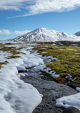nature ice river