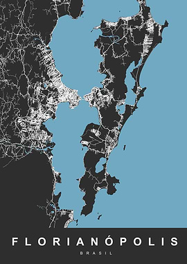 MAP FLORIANOPOLIS BRASIL