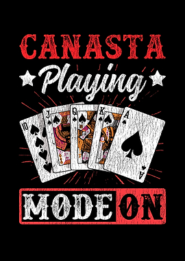 Canasta Playing Mode On