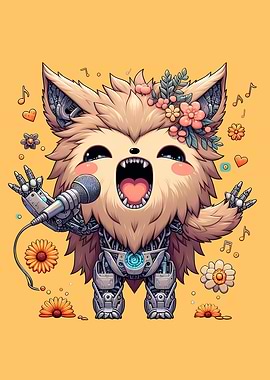 Singing Robot Creature