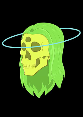 Zodiac Virgo Skull