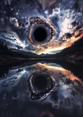 Black Hole Seen From Earth