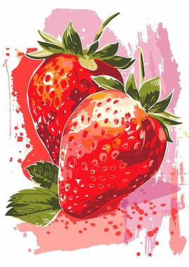 Strawberry Illustration