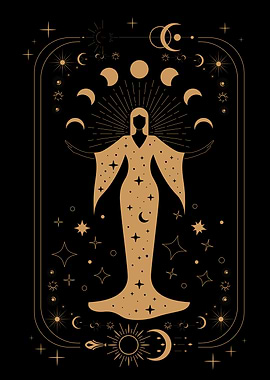 Celestial Goddess Print