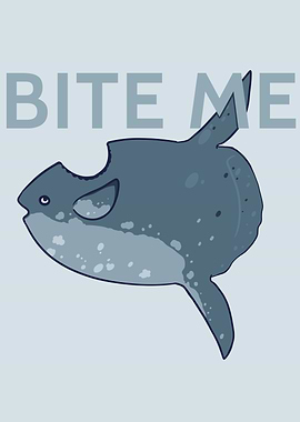 Ocean Sunfish Bite Me