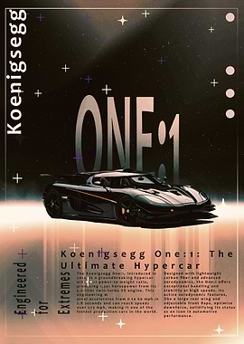 Koenigsegg One:1 Hypercar