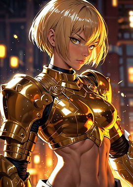 Golden Armor Warrior