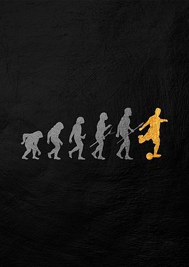 human evolution of soccer