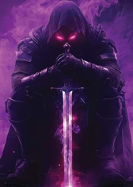 SHADOW WITH SWORD POSTER