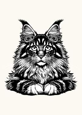 Maine Coon Cat