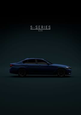 BMW 5 series G30 Blue