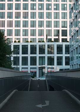 Modern Building Entrance