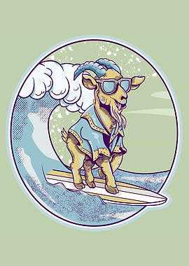 Goat Surfing