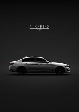 BMW 5 Series G30 White