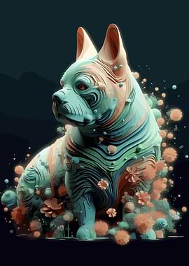 French Bulldog 3D