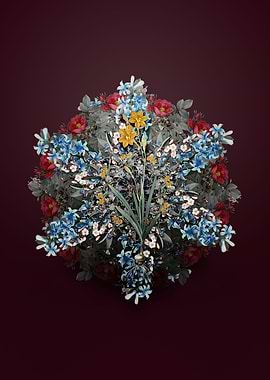 Vintage Coppertips Wreath