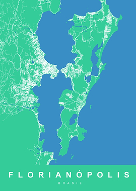 MAP FLORIANOPOLIS BRASIL